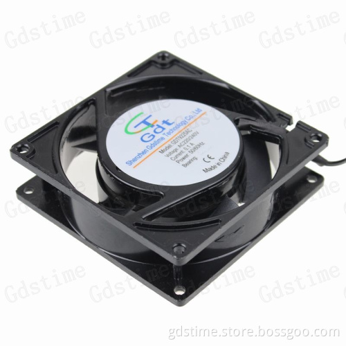 220V 240V 92mm X 25MM 90mm Smal Metal AC Industrial Exhaust Fan Supplier